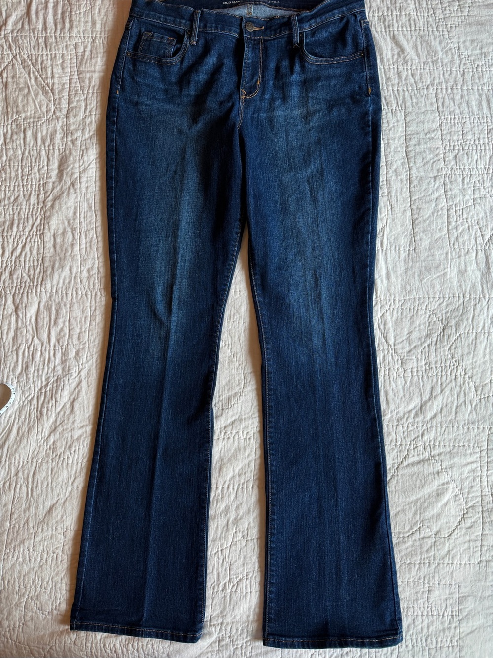 Women’s Dark Blue Stretch Bootcut Jeans